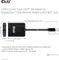 Club 3D USB-C auf Dual DisplayPort Adapter, USB-C 3.1 [Stecker] Vorschaubild