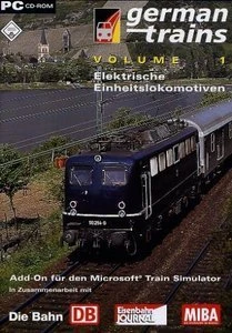 Microsoft Train Simulator - German Trains Volume 1: Elektrische Einheitslokomotiven (Add-on) (PC)