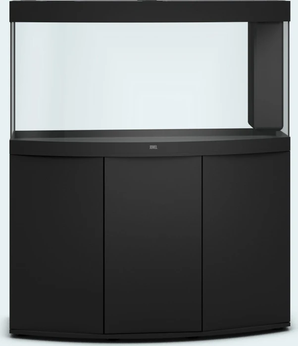 Juwel Vision 260 LED Aquarium-Set mit Unterschrank, schwarz/schwarz, 260l