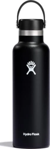 Hydro Flask Standard Mouth Isolierflasche 621ml schwarz