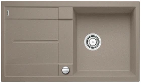 Blanco Metra 5 S Becken reversibel mit Ablauffernbedienung tartufo
