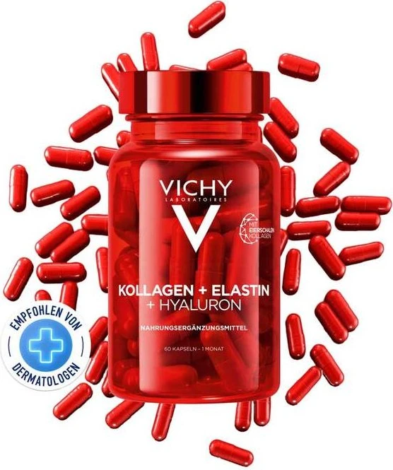 Vichy Kollagen + Elastin + Hyaluron Kapseln, 60 Stück