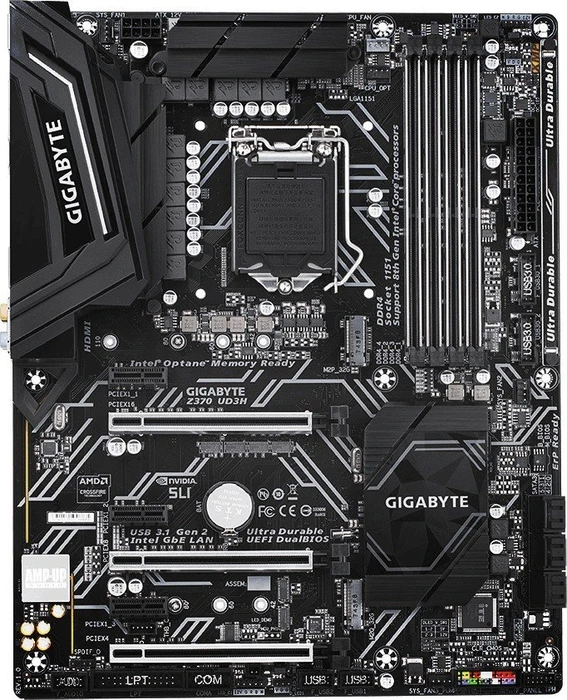 GIGABYTE Z370 UD3H (Intel 1151 v2)
