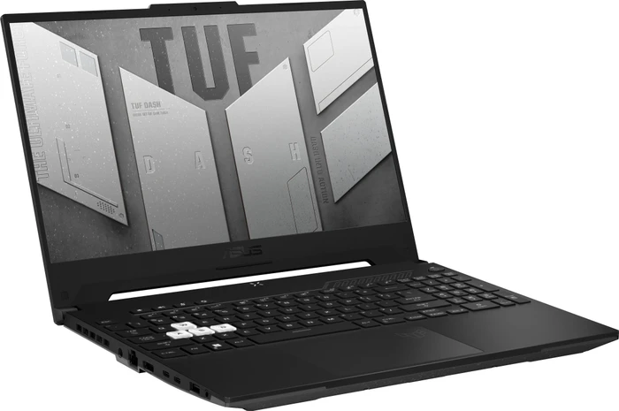 ASUS TUF Dash F15 FX517ZR-HN004W, Black, Core i7-12650H, 16GB RAM, 512GB SSD, GeForce RTX 3070, DE