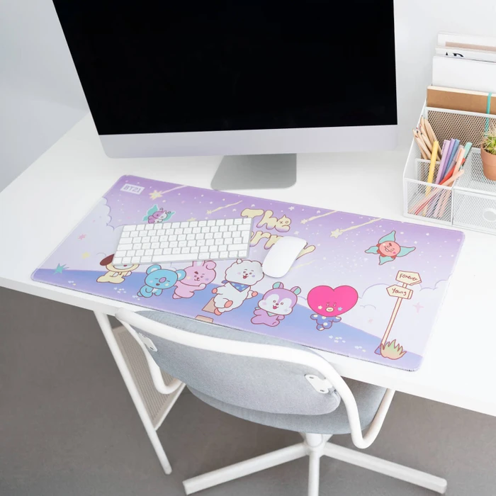 Grupo Erik Editores BT21 K-Pop The Journey XL Mousepad, 800x350mm, mehrfarbig
