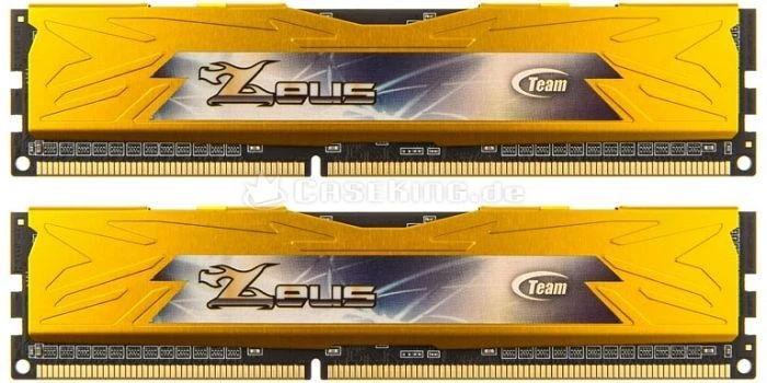 TeamGroup Zeus gold UDIMM 8GB Kit, DDR3-2133, CL11-11-11-31