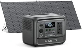 Bluetti Elite 100 V2 Solargenerator grau + 1x 350W Solarpanel, 1024Wh