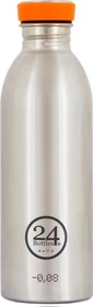 24Bottles Urban Color and Pattern Trinkflasche 500ml brushed steel