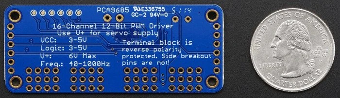 16-Kanal PCA9685 PWM/Servo Driver (verschiedene Hersteller)