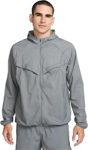 Nike Stride Laufjacke grau (Herren)