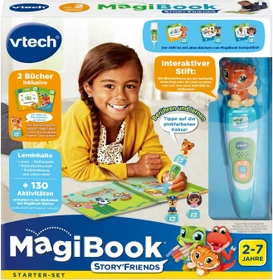 VTech Magibook Story'Friends inkl. Buch Tagesabläufe Lernstufe 1