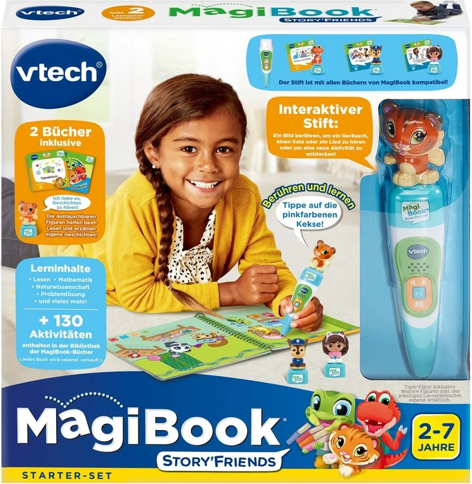 VTech Magibook Story'Friends inkl. Buch Tagesabläufe Lernstufe 1