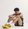 adidas Adizero Evo SL bold gold/vivid green/pure ruby (Herren) Vorschaubild