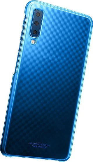 Samsung Gradation Cover für Galaxy A7 (2018) blau