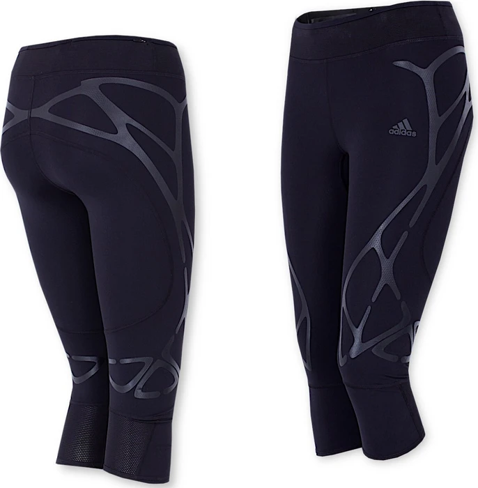 adidas adizero Sprintweb Tights Laufhose 3/4 schwarz (Damen)