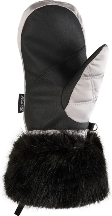 Ziener Kwinzi Mitten Skihandschuhe metallic silver (Damen)