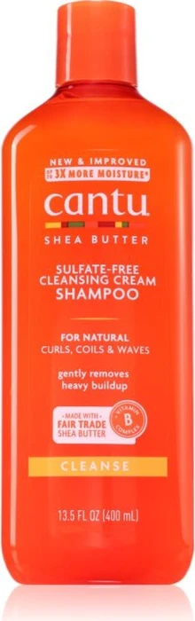 Cantu Shea Butter Natural Hair Cleansing Cream Shampoo, 400ml