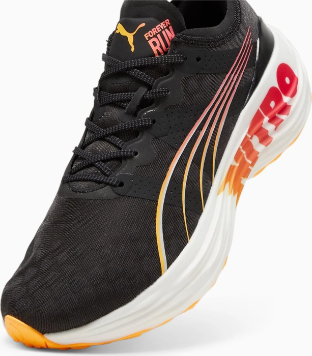 Puma ForeverRun NITRO puma black/sun stream/sunset glow (Herren)