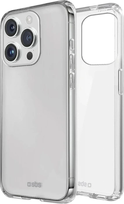 SBS Mobile Skinny Cover für Apple iPhone 16 Pro transparent
