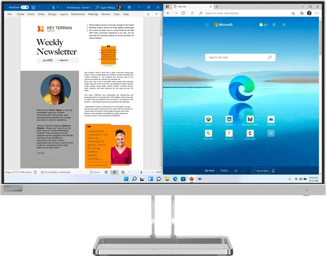 Lenovo L27i-40, 27"