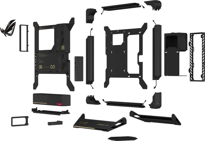 ASUS ROG GR20 Edition 20, Glasfenster