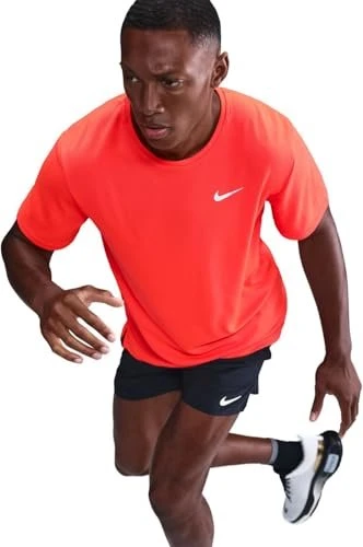 Nike Miler Funktionsshirt kurzarm bright crimson (Herren)