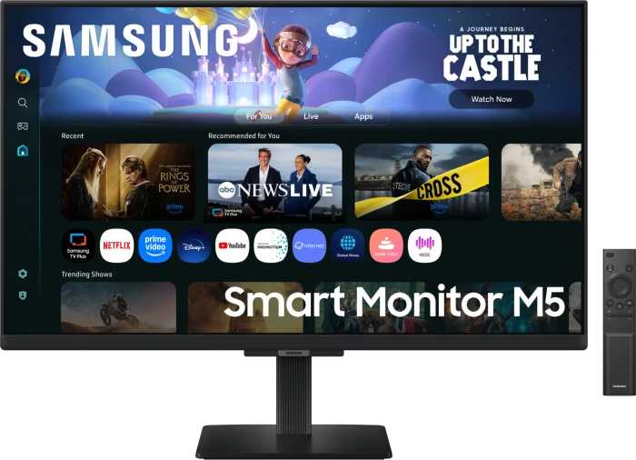 Samsung Smart Monitor M5 M50F, schwarz, 27"