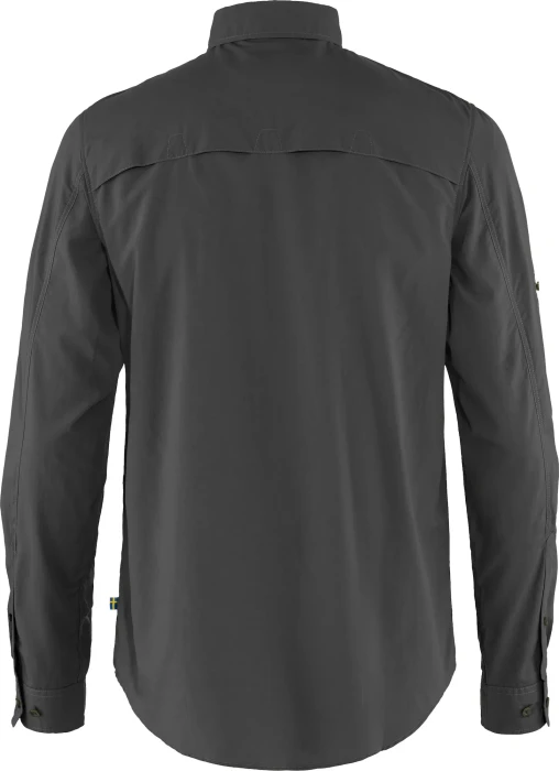 Fjällräven Abisko Hike Hemd langarm dark grey (Herren)