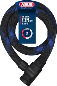 ABUS Ivera Steel-O-Flex 7200/110 + RBU inkl. Halterung Kabelschloss, Schlüssel