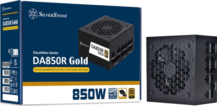SilverStone Decathlon Gold Series DA850R Gold 850W, ATX 3.0