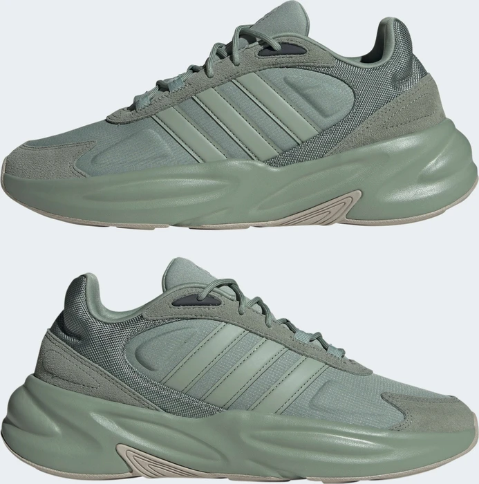 adidas Ozelle Cloudfoam silver green/carbon