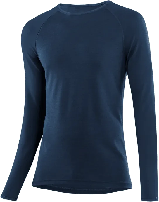 Löffler Transtex Merino Funktionsshirt langarm dark blue (Herren)