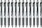 Pentel EnerGel XM BL77 Gelroller schwarz/silber, 12er-Pack Vorschaubild