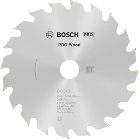 Bosch Professional Optiline Wood Kreissägeblatt 20Z, 140x2.4x20mm, 1 Stück
