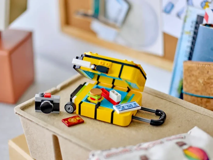 LEGO Gelber Reisekoffer