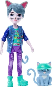 Mattel Enchantimals - Glam Party - Cole Cat Doll & Claw