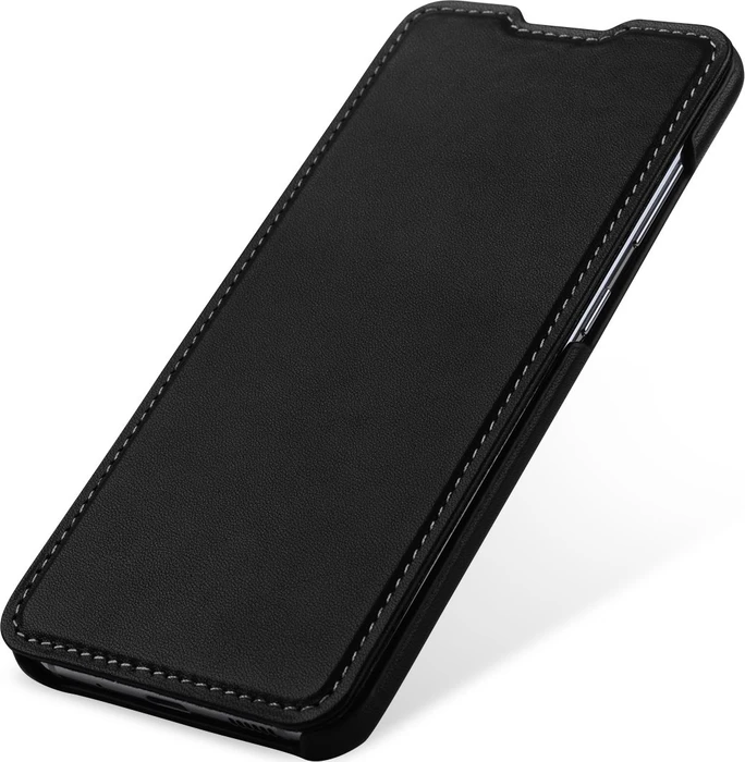 Stilgut Book Type Leather Case Nappa für Samsung Galaxy S20 schwarz