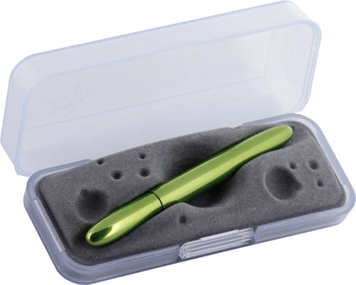 Fisher Space Pen 400LG Bullet Space Pen Kugelschreiber aurora borealis green/silber, Geschenkbox