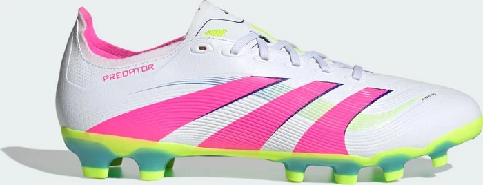 adidas Predator 24 League Low MG cloud white/lucid pink/lucid lemon