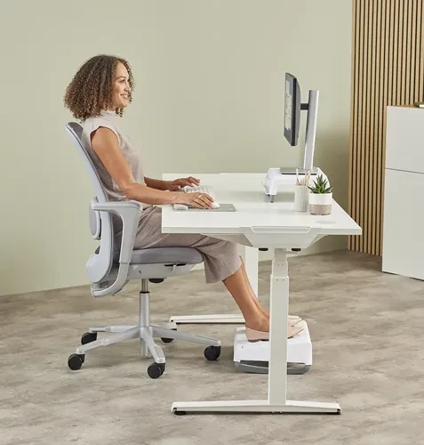 Fellowes Breyta XL Mausepad mit Handgelenkauflage, 280x210mm, beige