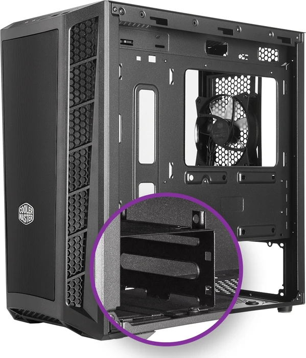 Cooler Master MasterBox MB311L, Glasfenster