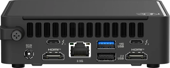 ASUS NUC 15 Pro Kit - Slim - Cyber Canyon - RNUC15CRKC5, Core 5 210H, ohne Netzkabel