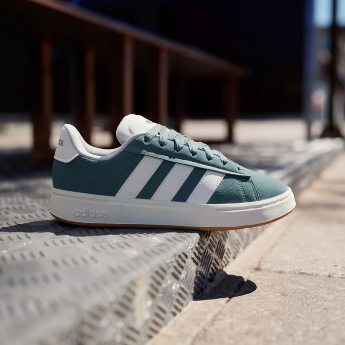 adidas Grand Court Alpha preloved teal/core white/gum