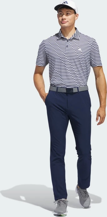 adidas Ultimate365 Mesh Print Poloshirt kurzarm collegiate navy/white (Herren)