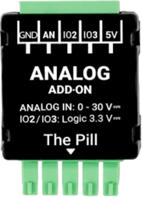 Shelly Analog 0-30V Add-on, Modul für The Pill