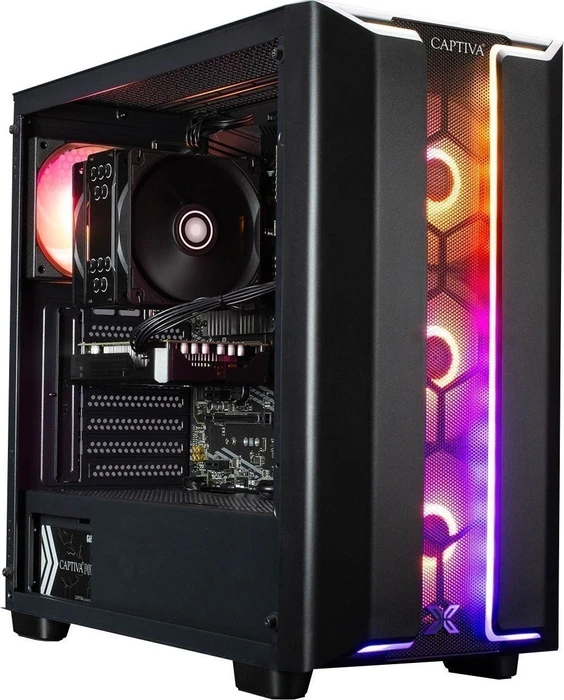 Captiva Entry Gaming R10-2263, Ryzen 7 7700X, 16GB RAM, 1TB SSD, Arc B580 Graphics, Windows 11 Home