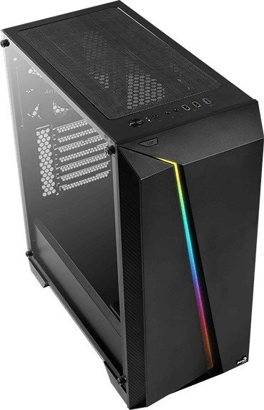 AeroCool Cylon Pro, schwarz, Acrylfenster