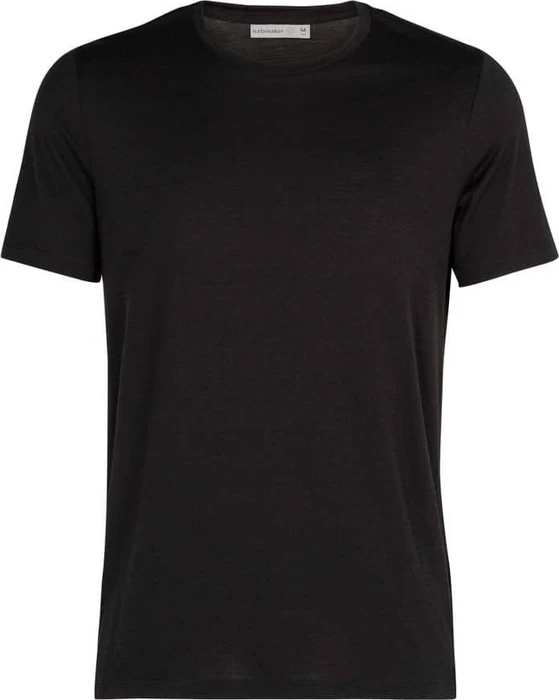 Icebreaker Merino Tech Lite II Funktionsshirt kurzarm schwarz (Herren)