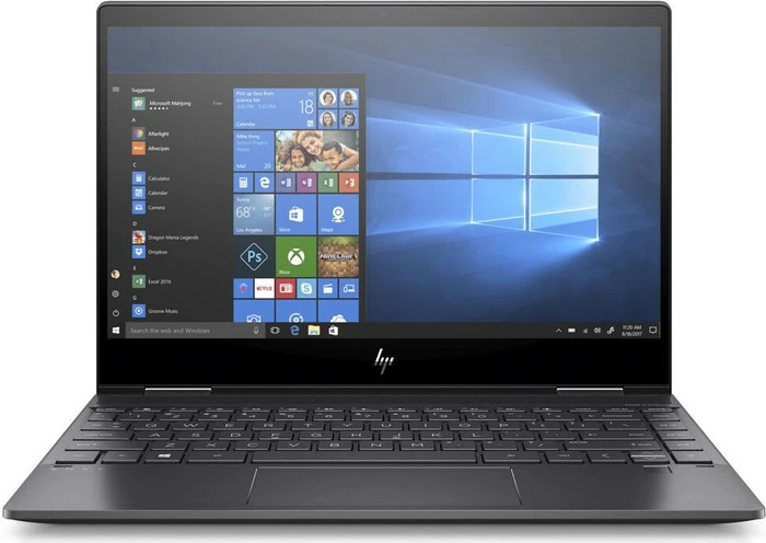 HP Envy x360 13-ar0210ng, Nightfall Black, Ryzen 7 3700U, 16GB RAM, 512GB SSD, DE