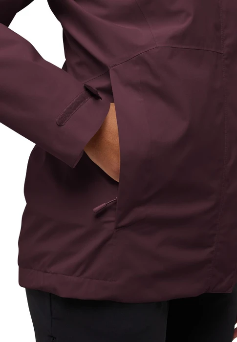 Jack Wolfskin Rotwand 3in1 Funktionsjacke amaranth (Damen)